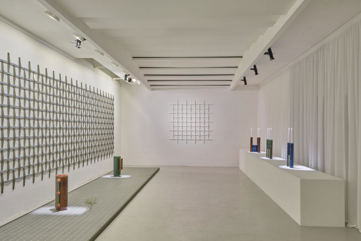 Cernaia Location - Brera Milano - dettaglio spazio con opere